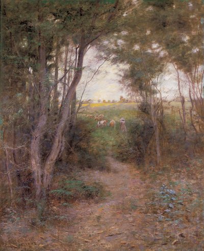 A Ti-Tree Glade by Frederick McCubbin